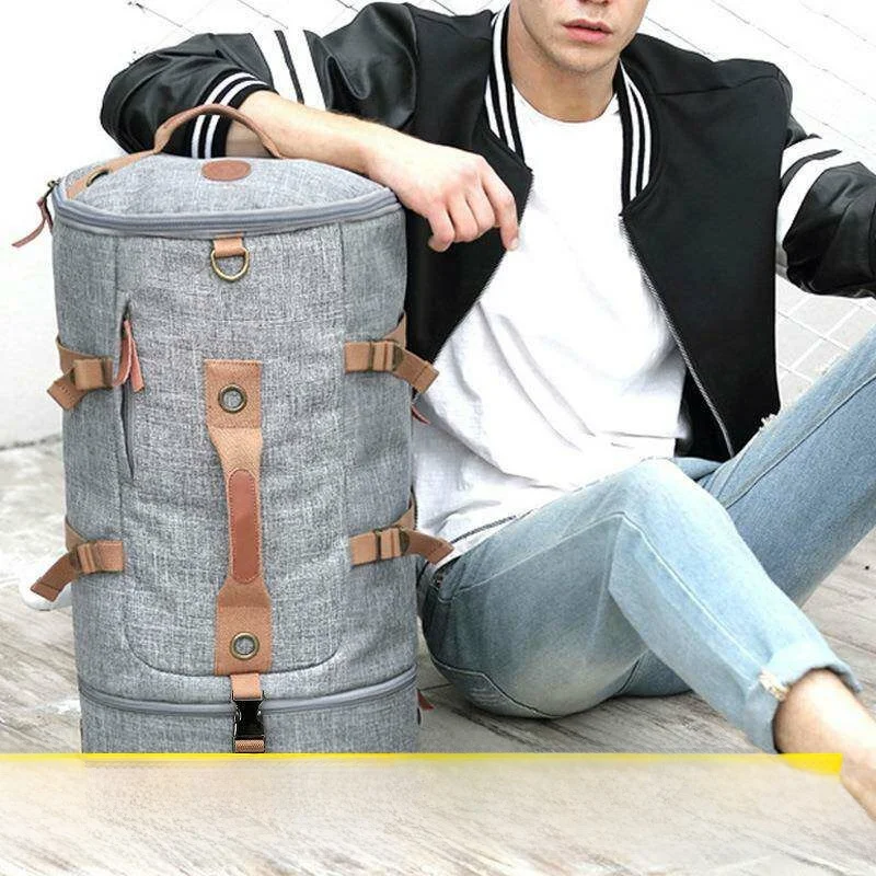 large-capacity-outdoor-travel-backpack-canvas-shoulder-bag-crossbody-bag-for-men-vietnam-made-gray-color-no-brand-registered