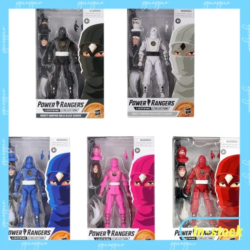 【มีสินค้าในสต็อก】 ฮาสโบร พาวเวอร์เรนเจอร์ นินจา ฟิกเกอร์แอคชั่น ขนาด 15 ซม. ของสะสม ของเล่น ของขวัญ