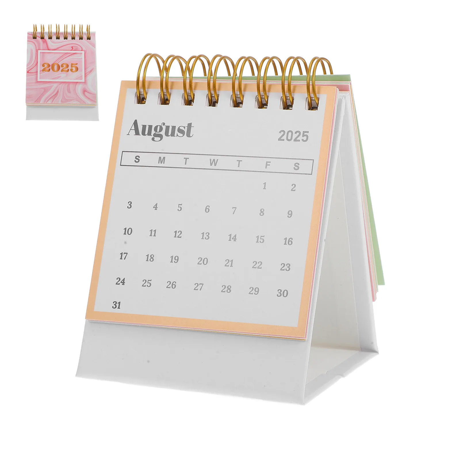 

Desk Calendar Standing 2025 Lunar Year Snake Planner Small Mini Desk Calendar Modern Desktop Organizer Year of The Snake Planner