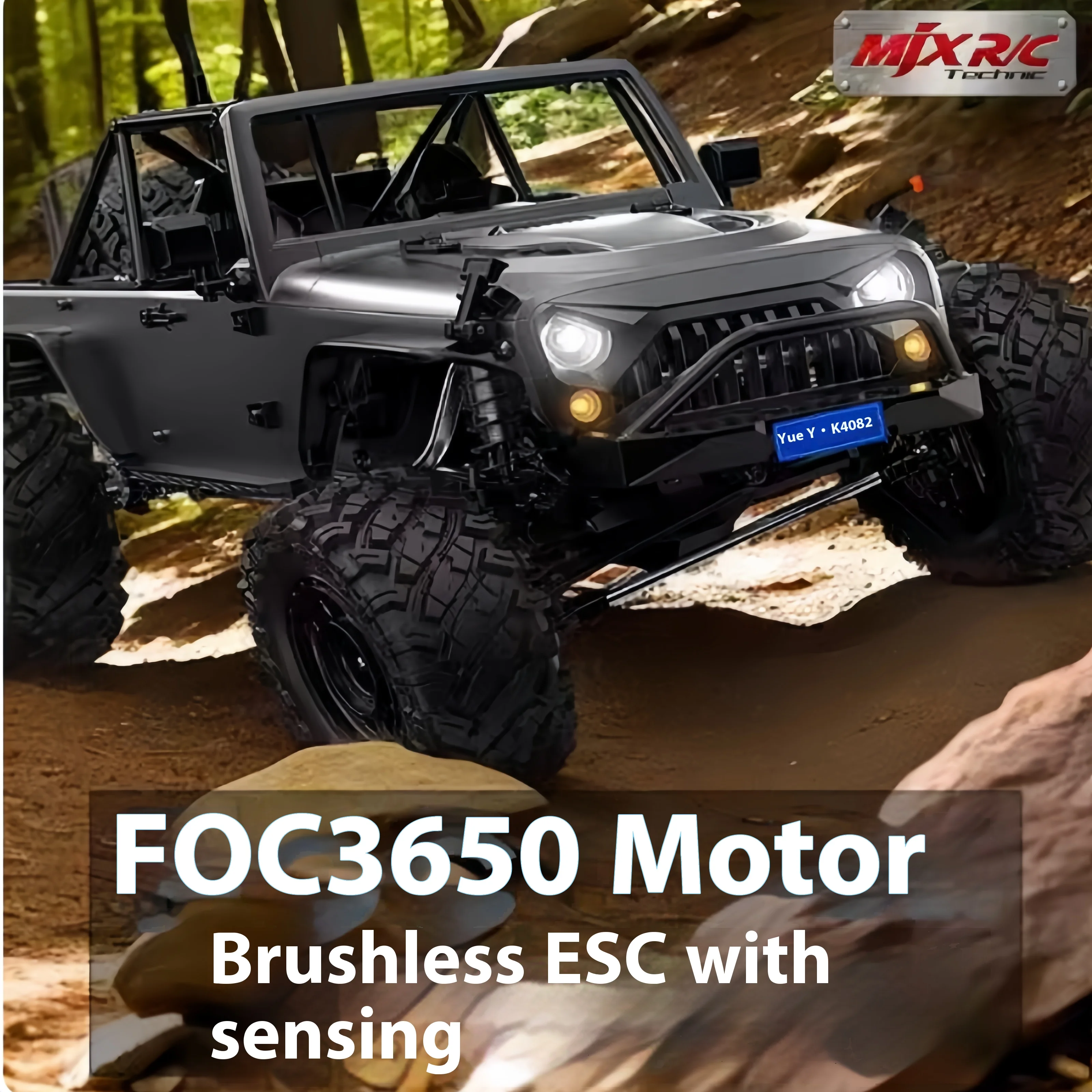 

MJX Westward H12Y 1:12 Large Scale RC Remote Control Climbing Off road Vehicle Rechargeable Toy Model