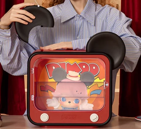 

Подлинная световая коробка для телевизора Dimoo World × Disney, слепая коробка ручной работы, игрушка, загадочная коробка, милый студенческий подарок на день рождения