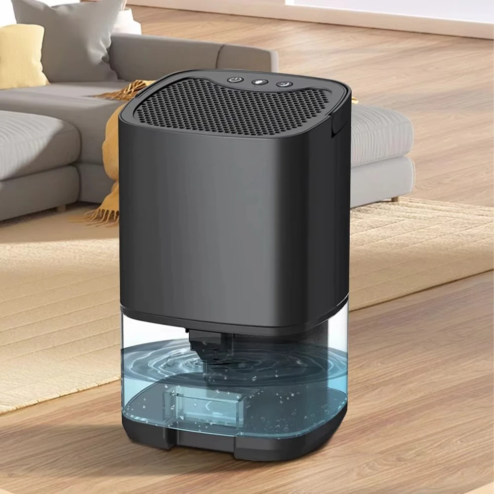 Deshumidificador doméstico inteligente y silencioso, con capacidad de 350 ml/día.