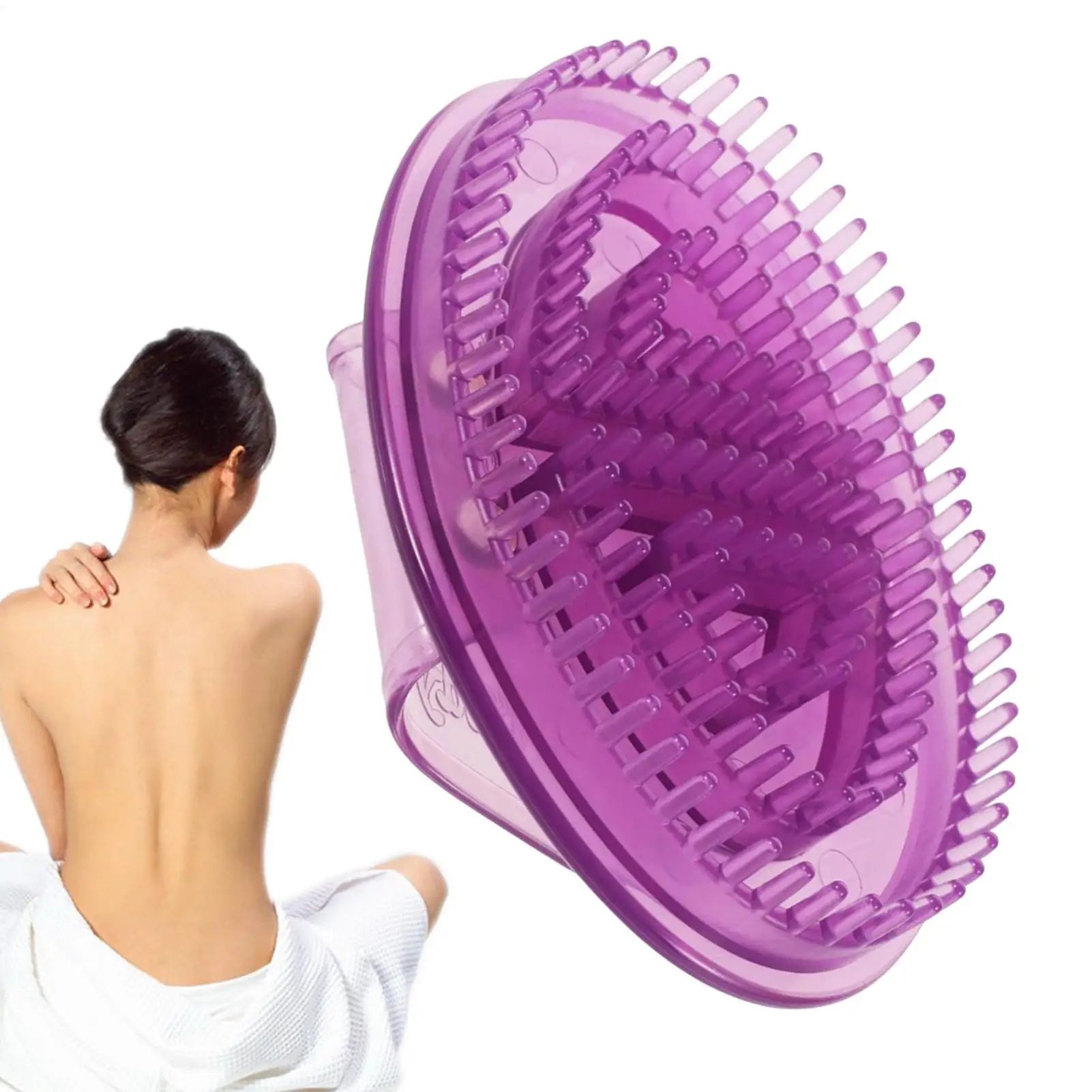 Body Spa Massage Brush Five Elements Soft Beauty Salon Special Meridian Pressure Massage Veins Brush for Handheld Massage Comb