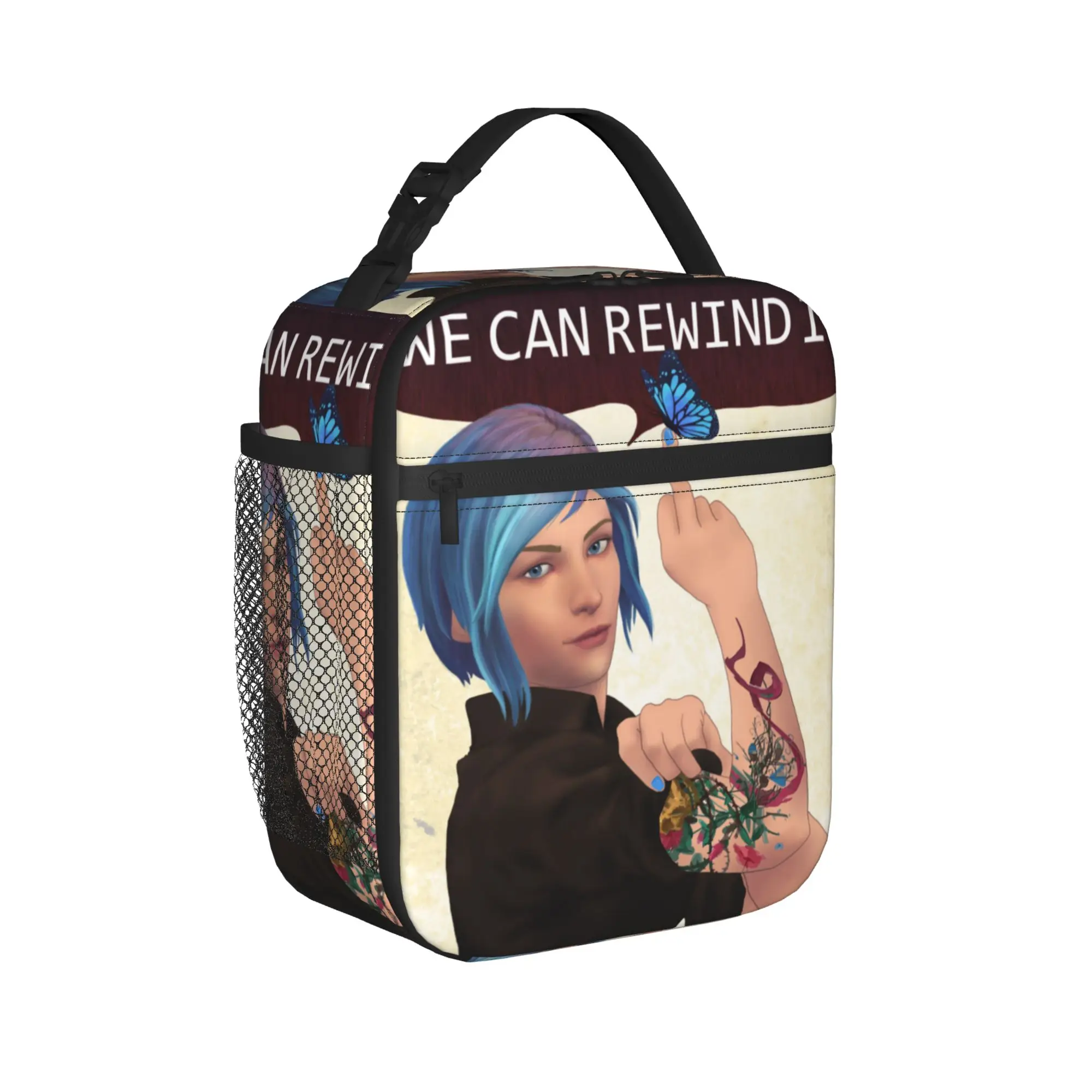 We Can Rewind It Insulated Lunch Bag Leakproof Life is Strange Lunch Container Thermal Bag Lunch Box Tote Travel Bento Pouch