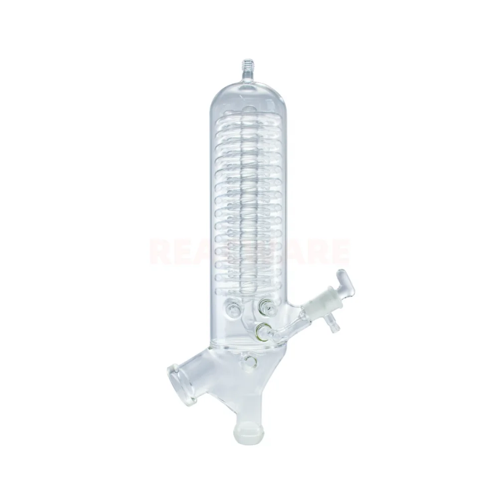 Glass Condenser for R2XX Series Rotary Evaporator Laboratory Evaporation Glassware Parts