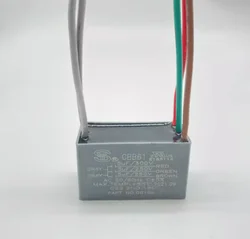 Ceiling Fan Capacitor CBB61 5+5+5UF 5 Wire 250V 300V 50/60Hz Motor Running Capacitor