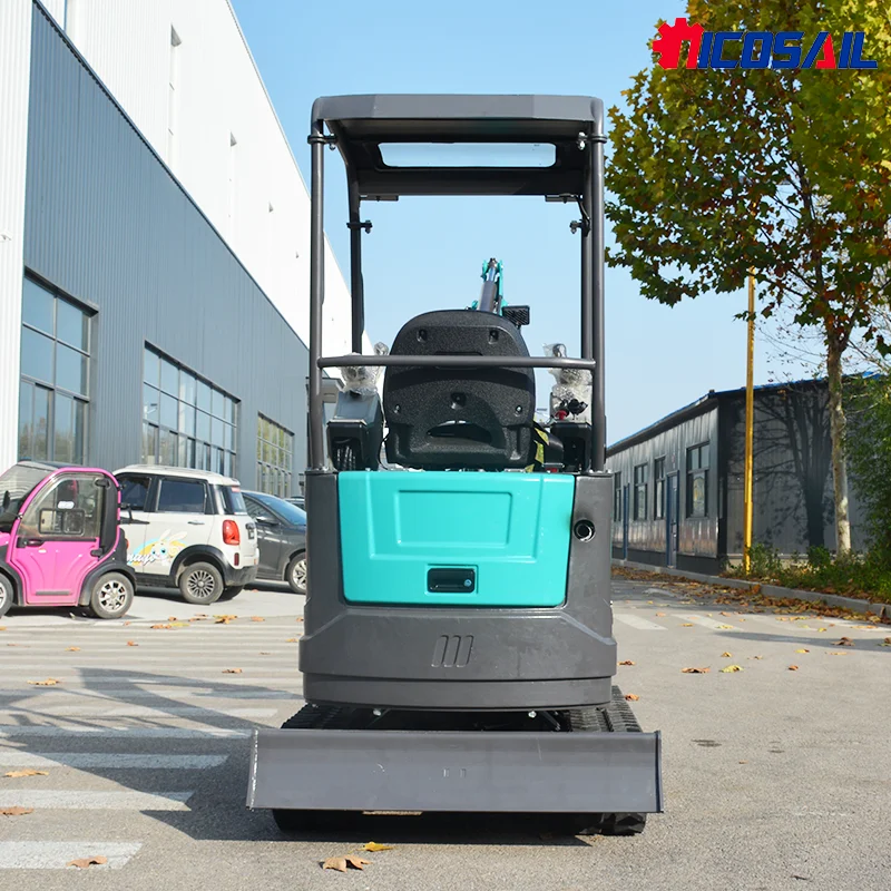 

Micro Multi-Functional Hydraulic Heavy Duty Undercarriage Rotating Excavator 1.8 Ton Small Earth-Moving Machine Foreign Trade fo