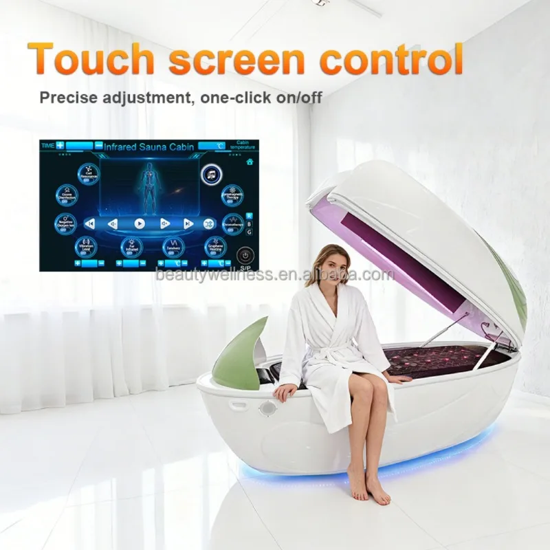 Btws Smart Temperature Control Sauna Cabin Foldable Design Sauna Capsule Family Use