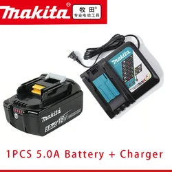 100% Original Makita 6Ah/5Ah/3Ah for Makita 18V Battery BL1830B BL1850B BL1850 BL1840 BL1860 BL1815 Replacement Lithium Battery