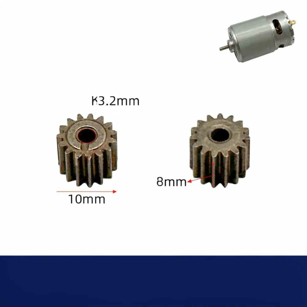 For Tiexin 21V Cordless Drill Motor 550 Series Brushed Power Tool Replacement Components With Gear And Brush Holder
