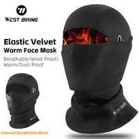 WEST BIKING Men Women Cycling Cap Winter Warm Balaclava Hat Breathable Sports Full Face Cover Scarf Motorcycle Bike Helmet Liner