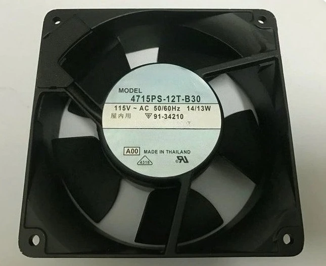 

Brand new 4715PS-12T-B30 115VAC 14/13W Cooling fan 4715PS 12T B30 Fast delivery