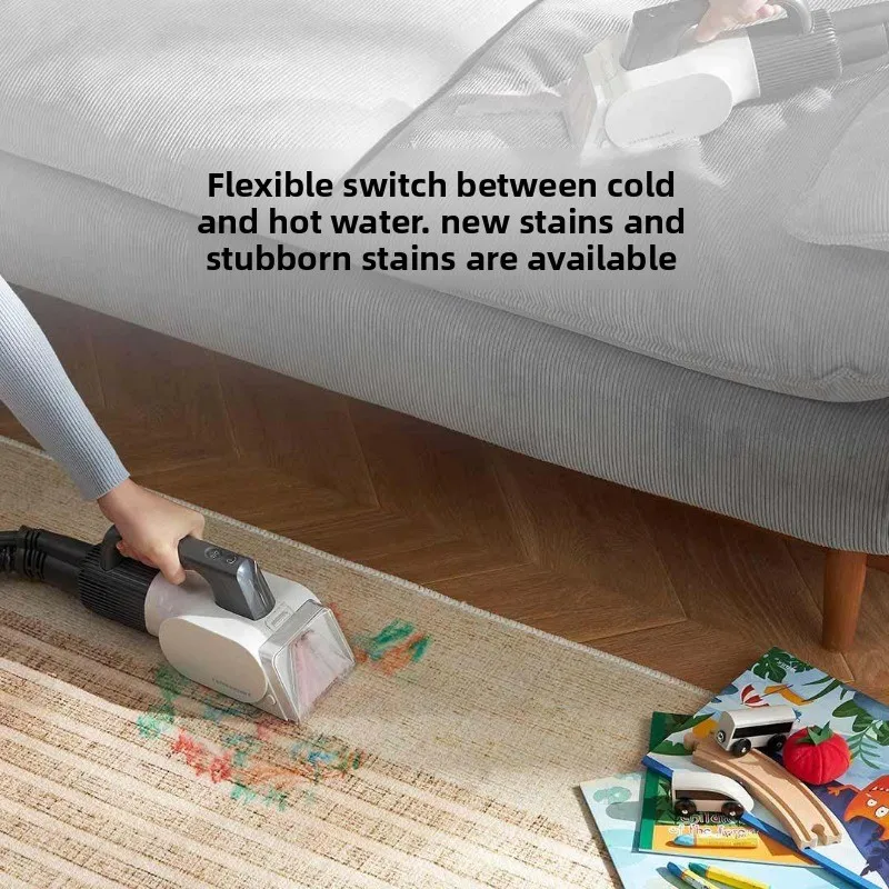 Donlim Fast Dry Fabric Cleaner 2.0 พร้อมไอน้ําอุณหภูมิสูงสําหรับโซฟาพรมเป็นมิตรกับสิ่งแวดล้อม