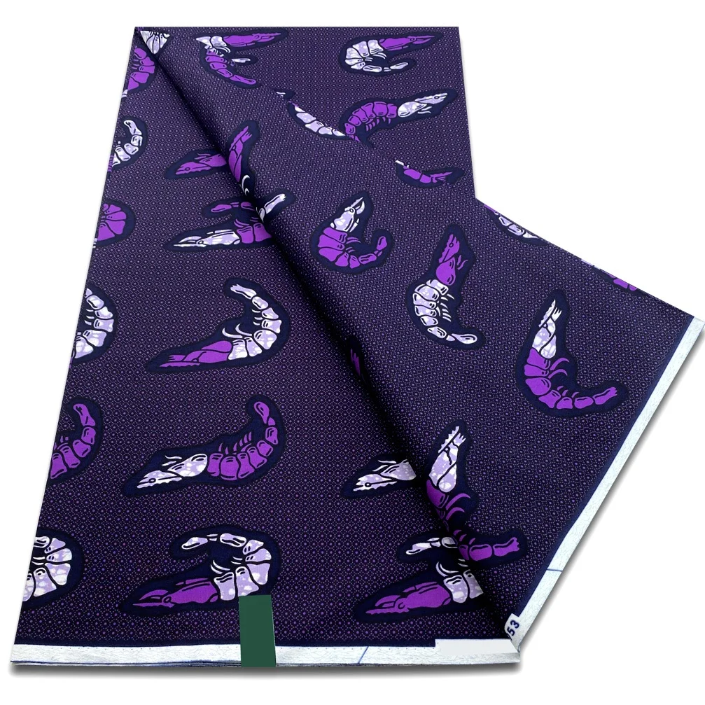 Véritable tissu africain de cire véritable garanti 100% coton Ankara imprime tissu de cire prix de gros Style nigérian Tissu Pagnes