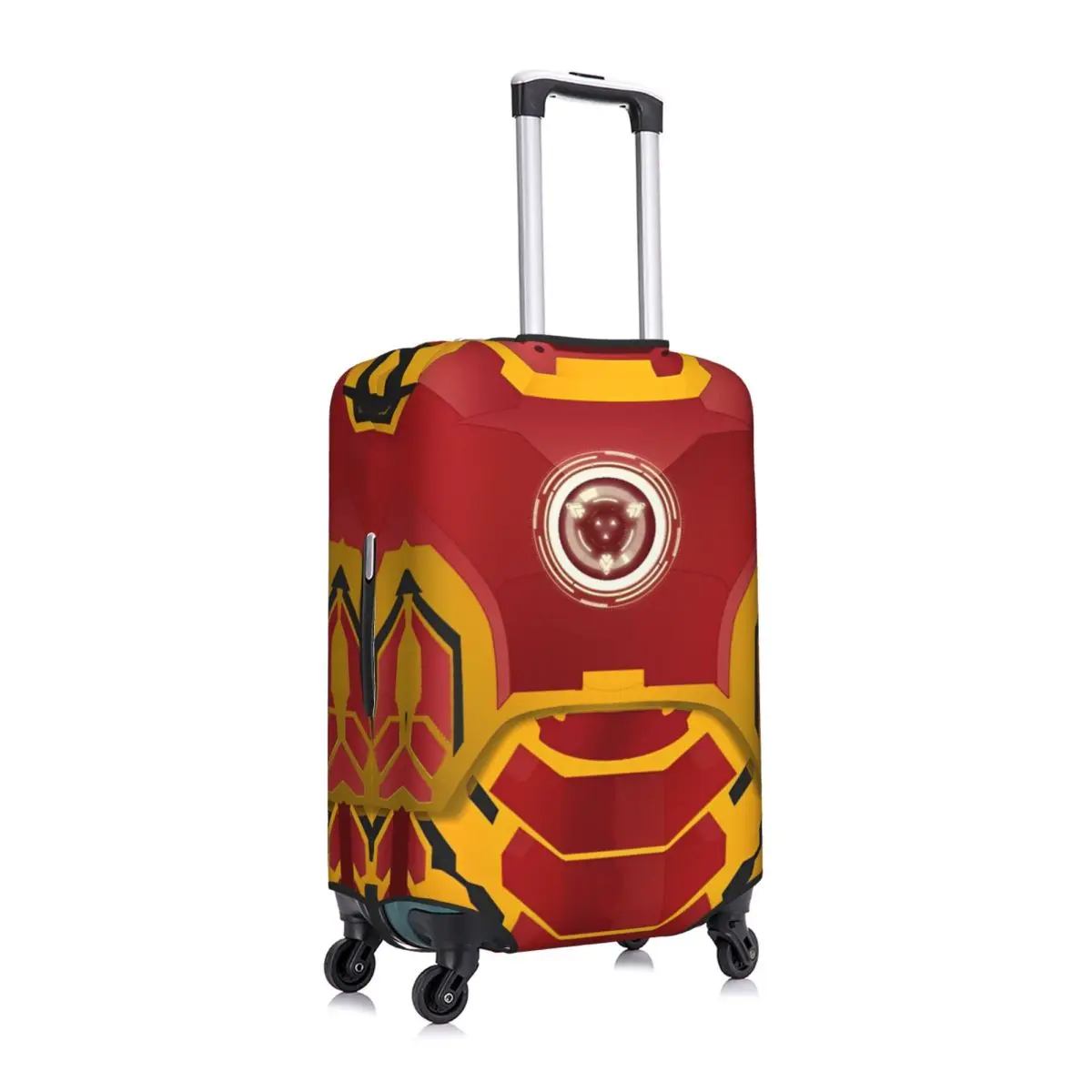 Iron Man Suitcase Cover Anime Manga Fun Travel Protector Luggage Accesories Vacation