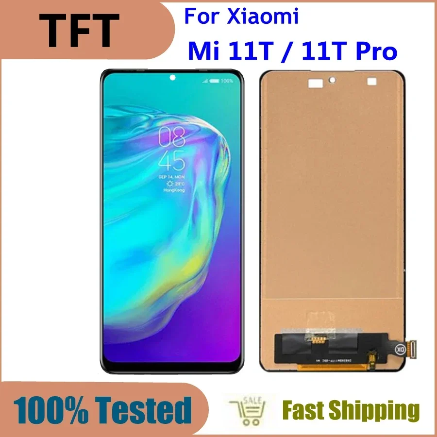 

6.67" For Xiaomi Mi 11T Pro LCD 2107113SG Display Touch Screen Digitizer Assembly for Xiaomi 11T Screen replacement