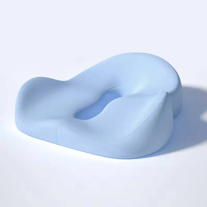 كرسي عظم الذنب عرق النسا لتخفيف آلام الظهر الراحة كرسي مكتب وسادة مقعد السيارة عدم الانزلاق العظام رغوة الذاكرة وسادة العصعص