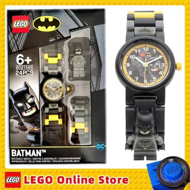 LEGO Watch Toys Assembled Building Blocks Toys Police Batman Superman Phantom Ninja Kay Lloyd for Kids Children's Birthday Gift