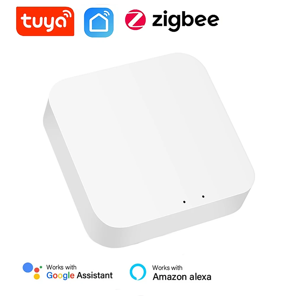 

Беспроводной хаб для умного дома Tuya Zigbee 3,0, хаб с дистанционным управлением, работает с Alexa Google Home