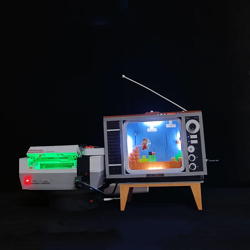 LED Light Set For 71374 Nintendo Entertainment System MOC Lighting Kit (NOT Include The Model Bricks)