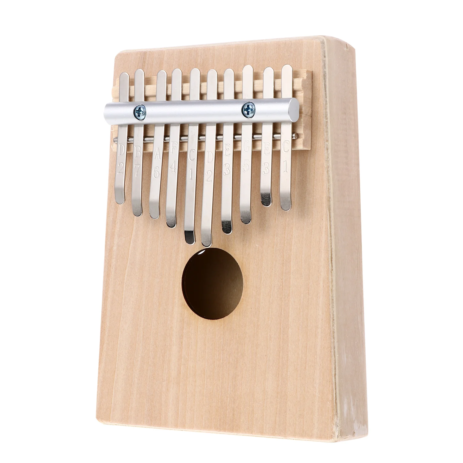 Kids Musical Toys Thumb Piano Hand Painting Mini Mbira Finger Upper Lower Plywood Drawing