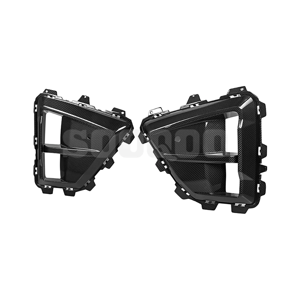 

Для X5M F95 LCI SQ Style Prepreg передний воздуховод из углеродного волокна для BMW 2023+