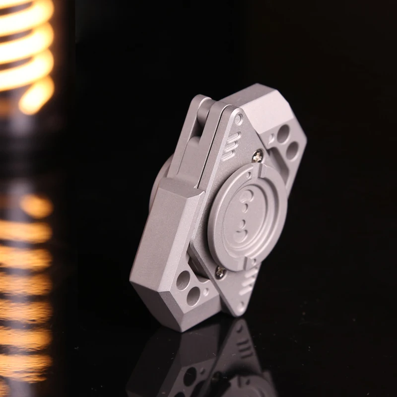 Genial estilo mecánico EDC Spinner de mano armadura abierta Fidget Spinner TDAH juguete de concentración Oficina juguete para aliviar el estrés regalo para adultos