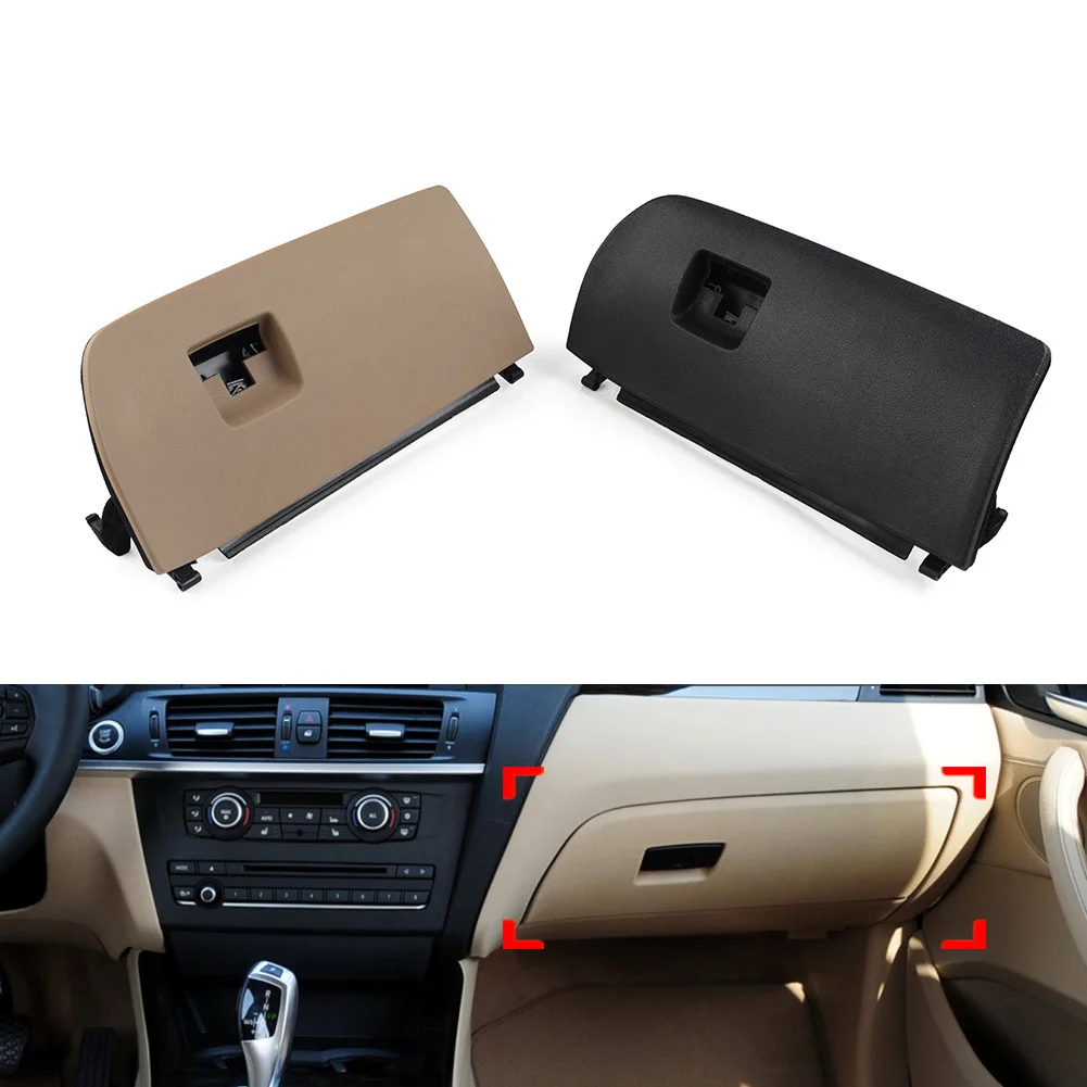 LHD Car Dash Glove Box Storage Door Lid Cover Replacement For BMW X3 X4 F25 F26 Black/Beige