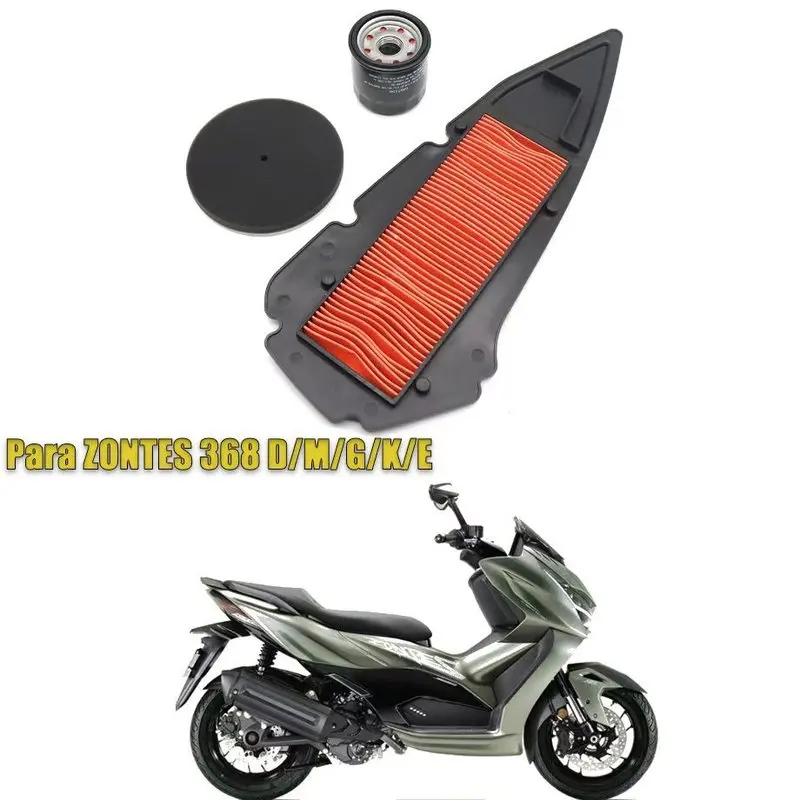 Motorcycle Air Filter For ZONTES 368D 368E 368M 368K 368G 368 D E M K G, Oil Filter Sponge, Intake Cleaning Element, Replacement
