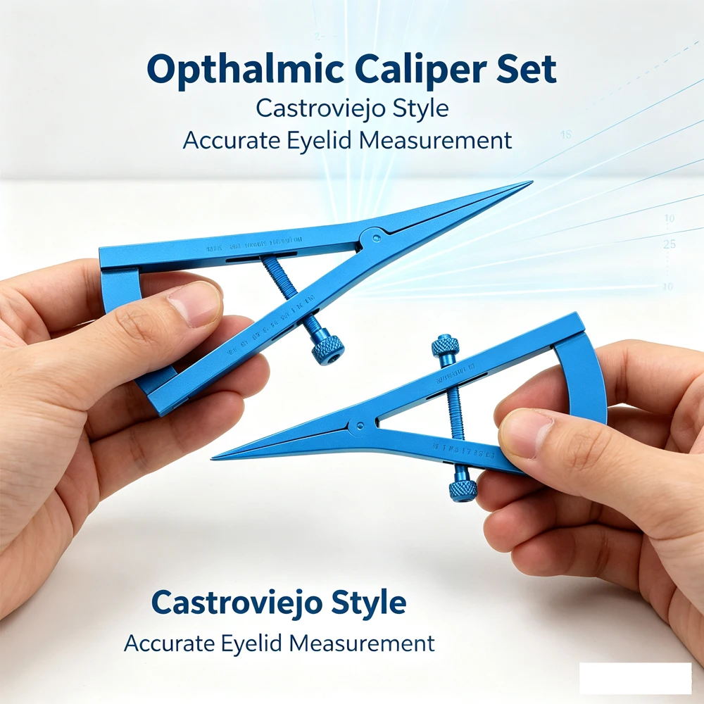 1PCS Castroviejo Calipers Eyelid Caliper Ophthalmic Instrument Precision Medical Equipment  Non Medical use