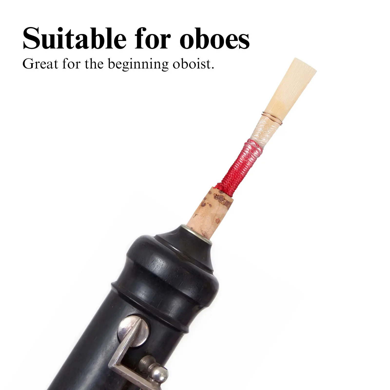 

2Pcs Premium Oboe Reeds Ecofriendly Long Lasting Concentrated Tone Soft Vibration Instrument Supplies Oboe Reeds