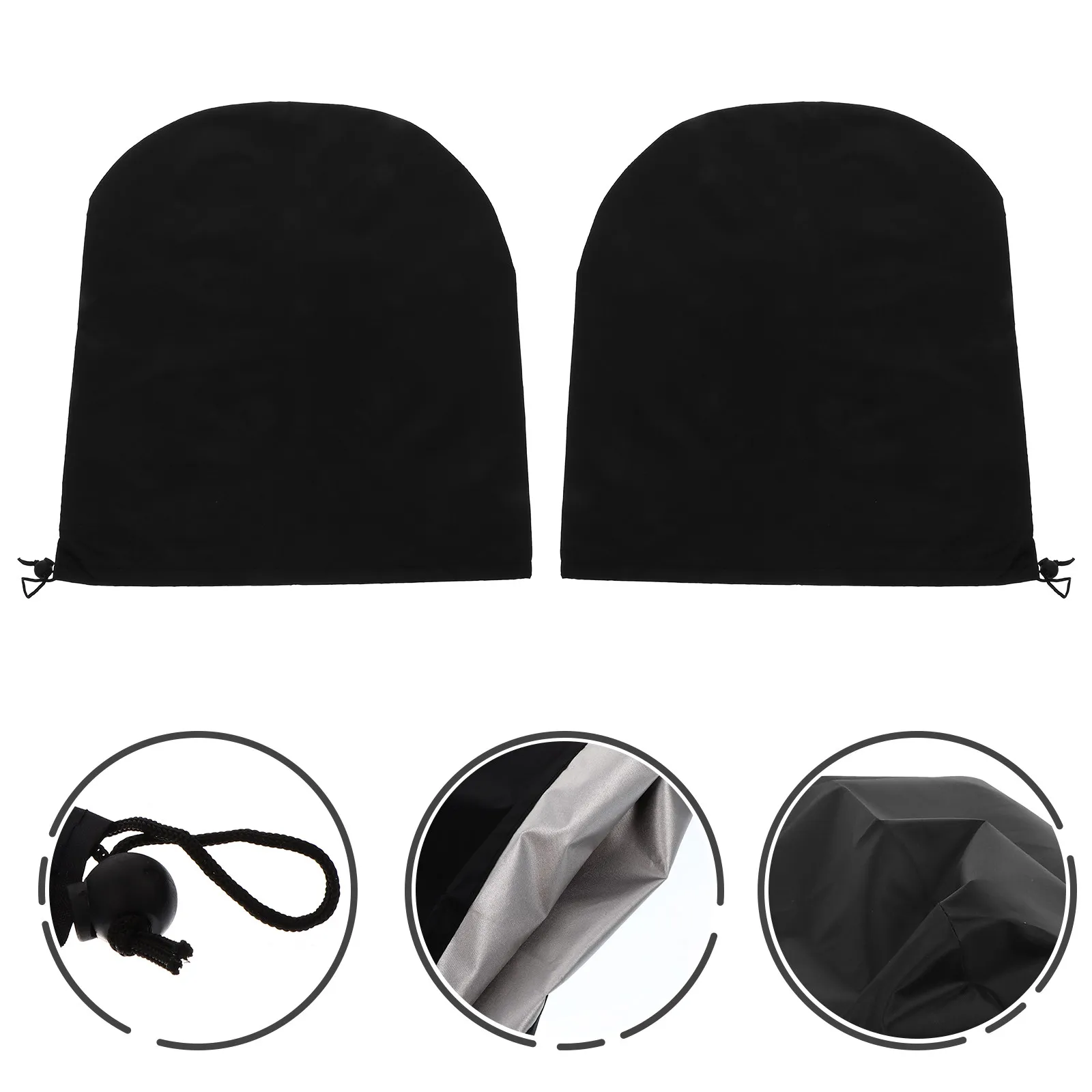 

1 Pair Car Mirror Protector Waterproof Weatherproof Dustproof Covering Perfect for Car Rearview Mirror Protection Outdoor Use