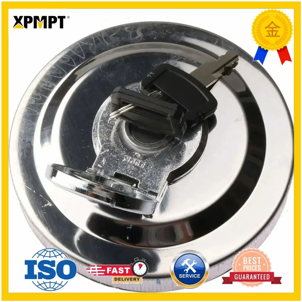 Fuel Tank Cap AT321249 W/2 keys H800 for John Deere Excavator 120D 130G 135D 135G 160DLC 160GLC 180 190 210G 290D 370C
