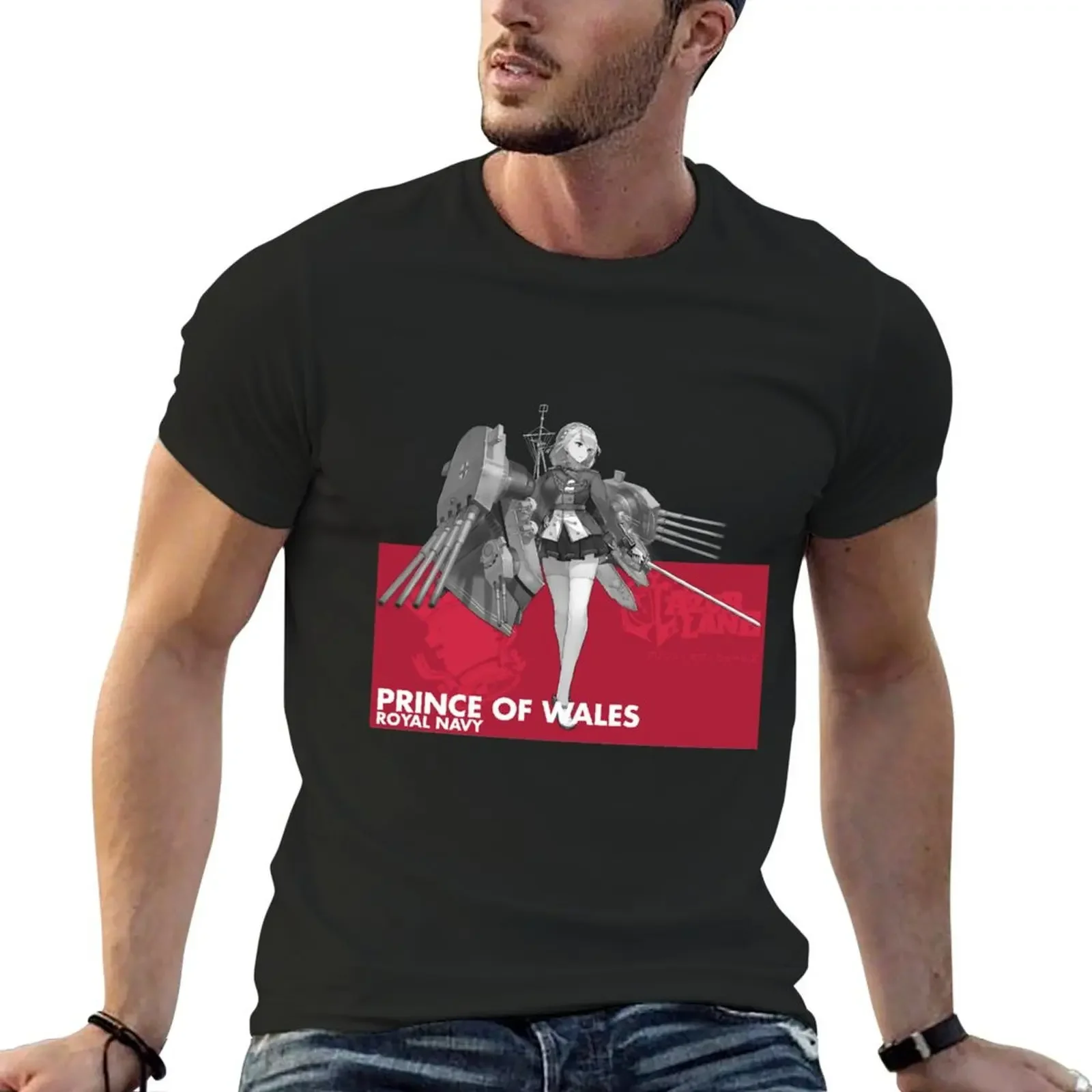 

Prince of Wales - Azur Lane - Typography 4 T-Shirt affliction shirts customizeds plain t shirts men