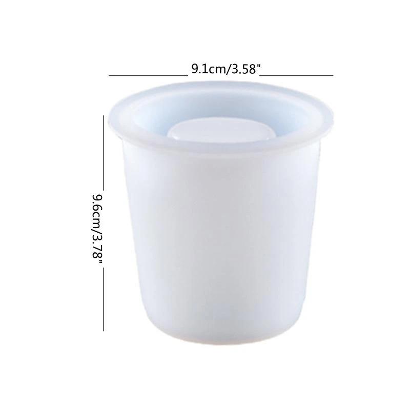 Epoxy Mold Dish Flower Pots Silicone Mold Mirror Resin Storage Mold
