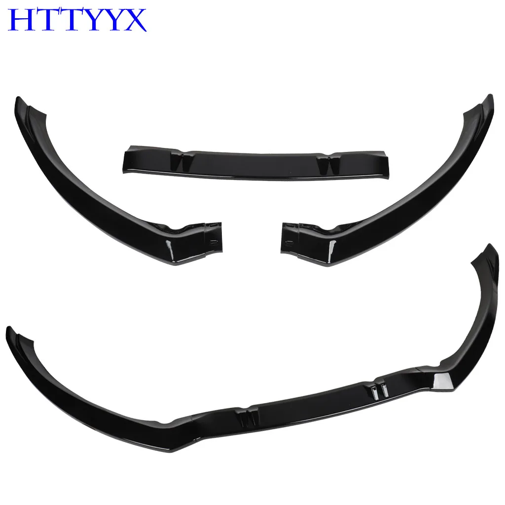 HTTYYX Front Bumper Splitter Lip Diffuser Body Kit Spoiler Guard Fit For Audi A5 B8.5 QUATTRO 2012-2016 (Not Fit S-LINE Models)