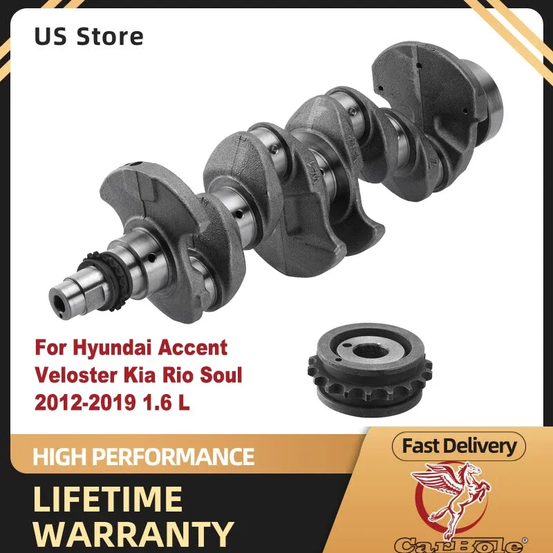 

Коленчатый вал для Hyundai Accent Veloster Kia Rio Soul 23110-2B610 1.6L 2012-2019