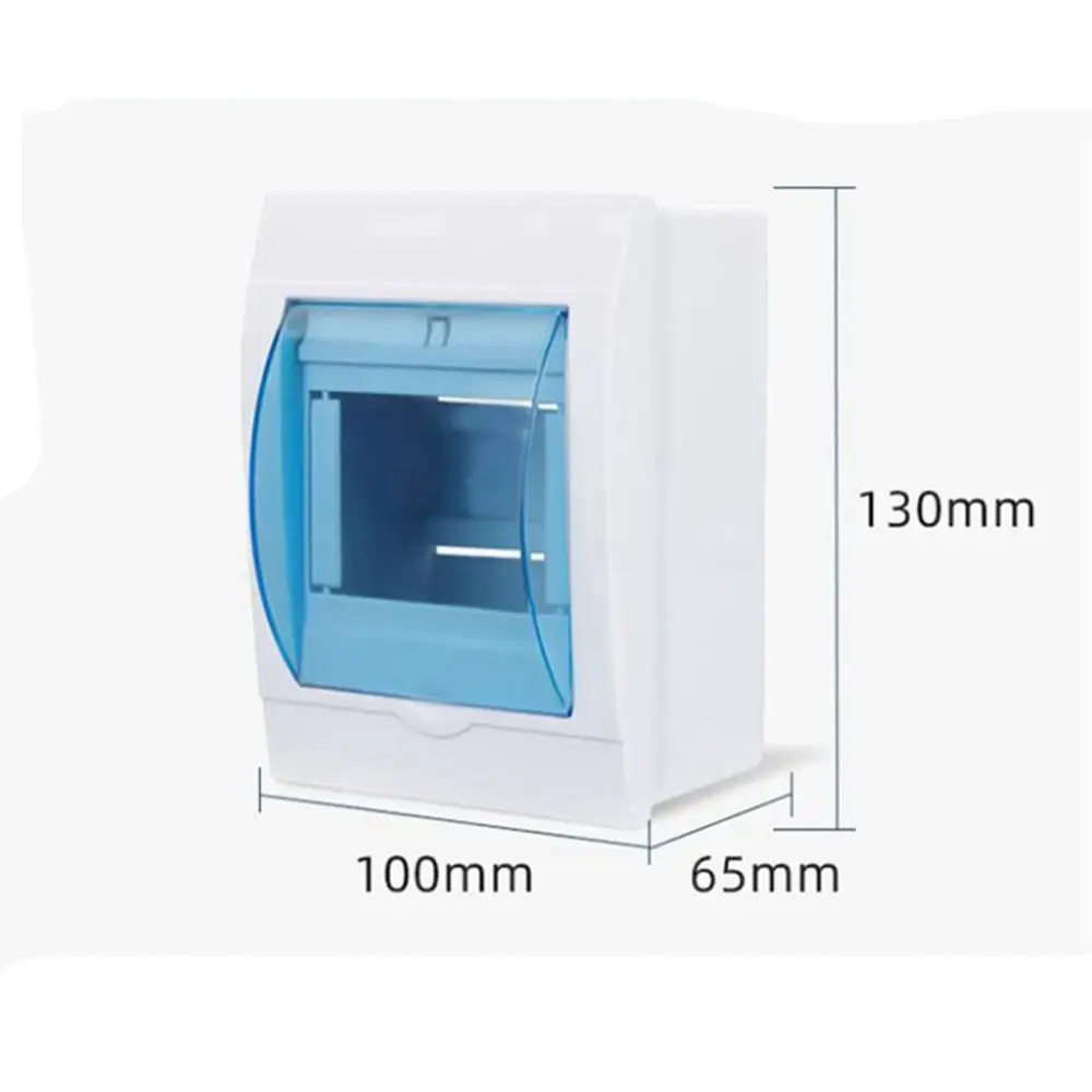 Outdoor Indoor Wall Mount Circuit Breaker Distribution Protection Box Plastic Boxes Electric Transparent Cover Project Case