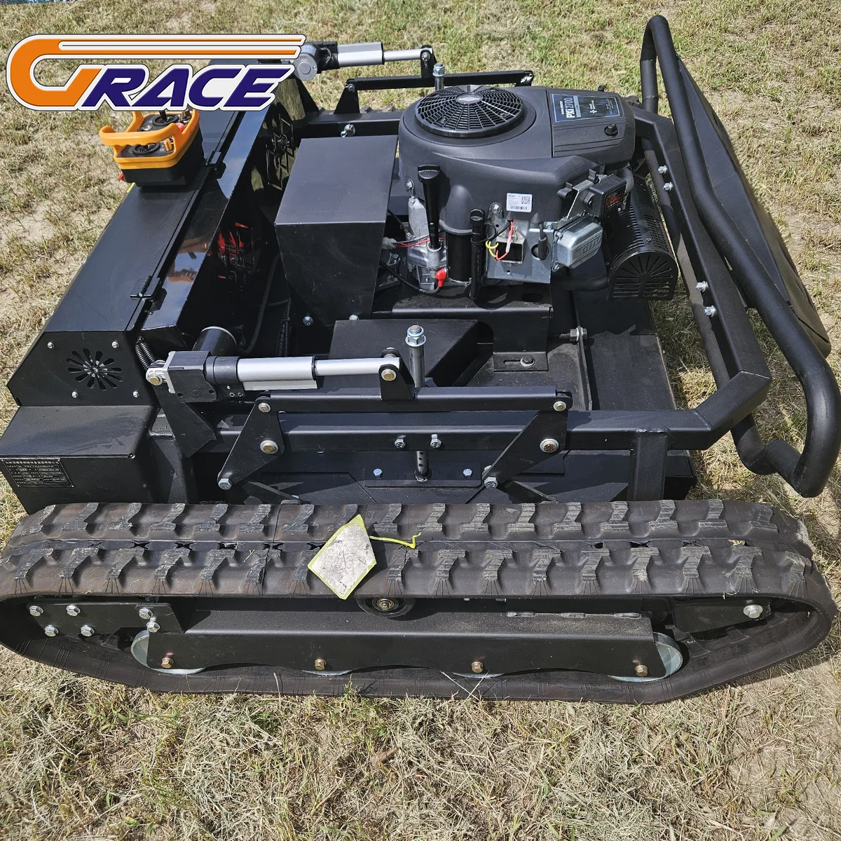 2025 New Brand Mini Belt Drive Tracked Lawn Mower Electric Drive Snow Blower Machine Remote Control Snow Removal Machine