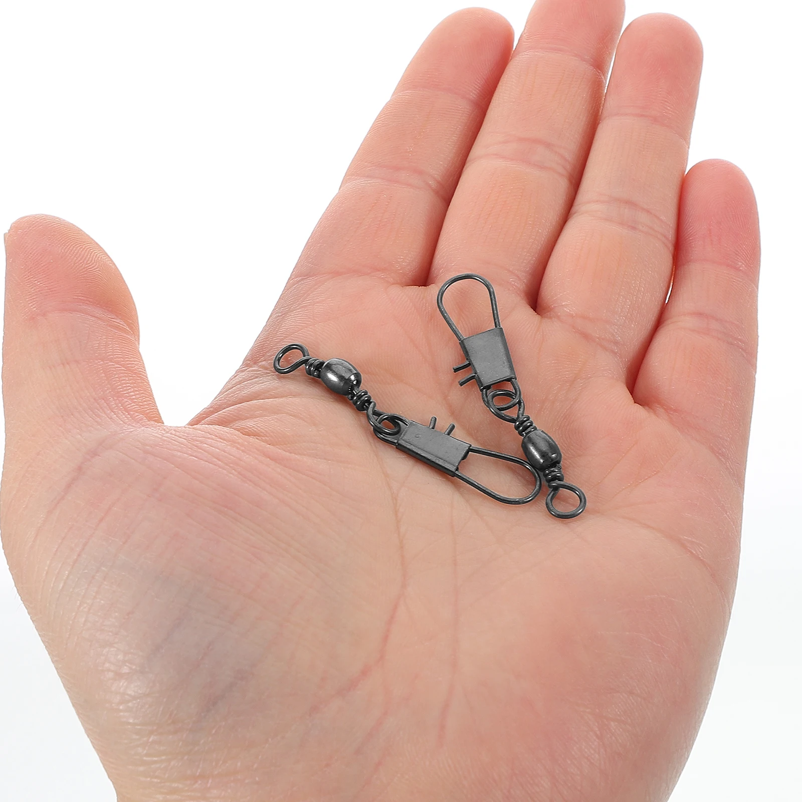 6 Stück Kite Connector Haken Achslager Ersatzteile Zubehör für Kite Spool Cord Haken Metallhaken Connector Langlebig