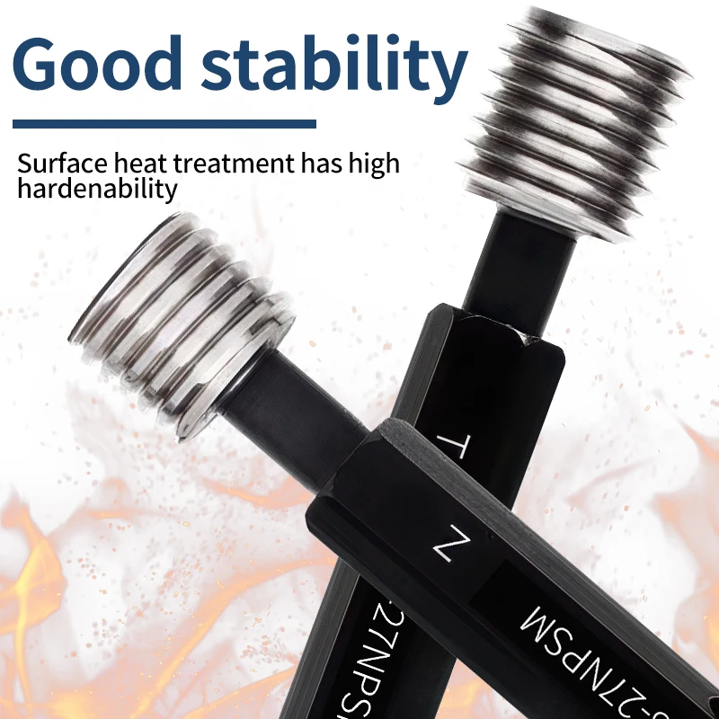 1PCS NPSM Cylindrical Pipe Thread Plug Gauge Measure Tool NPSM 1/8 1/4 3/8 1/2 3/4 1''-- 1''1/4 1''1/2 2''-- 2''1/2 3''--