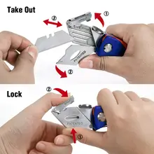 Foldable Pipe and Cable Cutter with 5 Blades #6