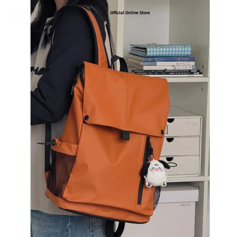 

UR Lightweight High Capaci Commuter Laptop Bapa Women's 2025 New Model ort Trip Travel Bag High School Student Bookbag