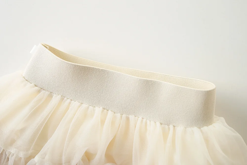 2024 Neues Kinderkleidungsset, 2-teilig, Pullover-Anzug, 3D-Herz-Strickpullover und Tüllrock, Mädchen-Kleidungsset – Detail 12