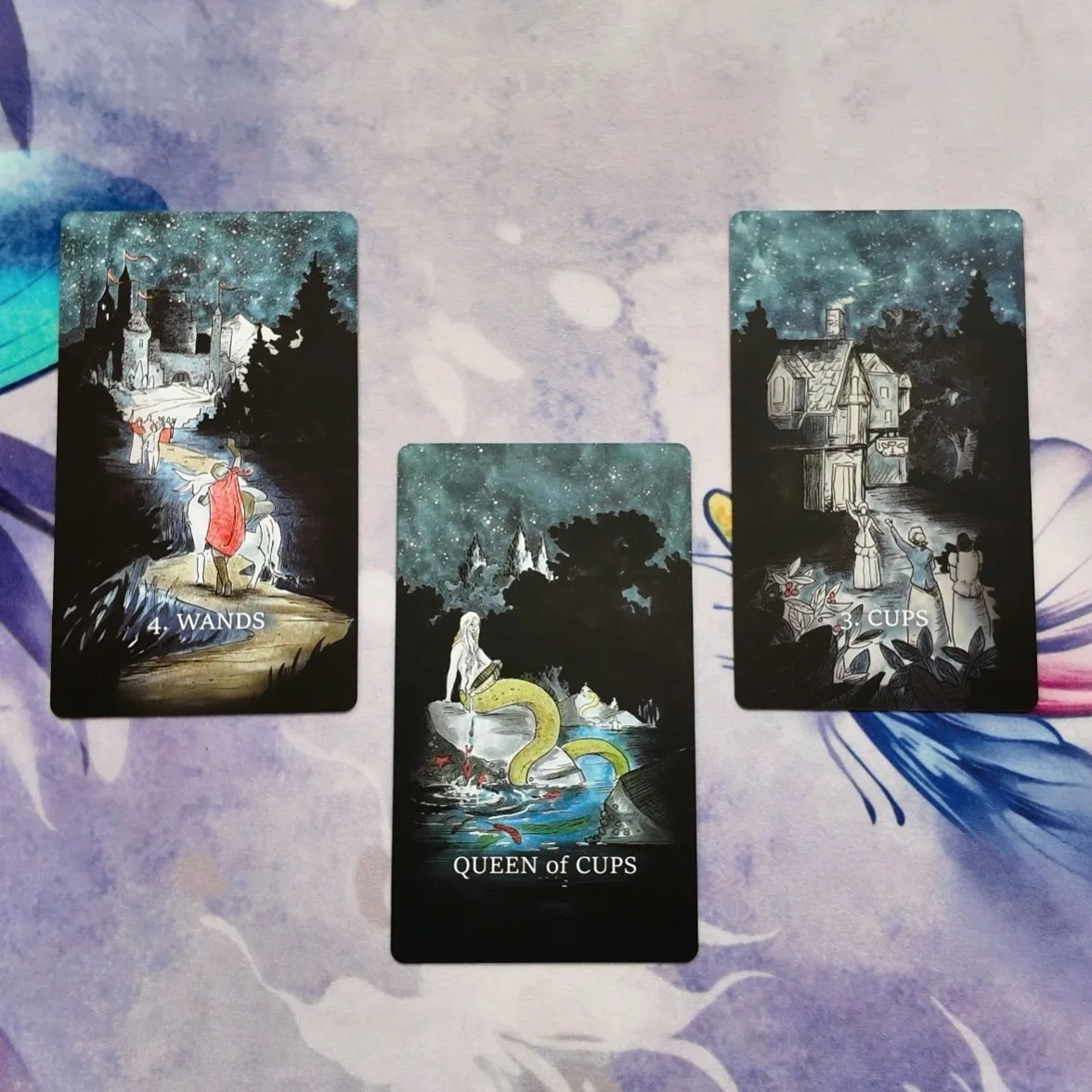 

Mystic Infinite Tarot Deck Full Size 78 Cards with Guidebook Premium Divination Set for Beginners & Collectors Gift