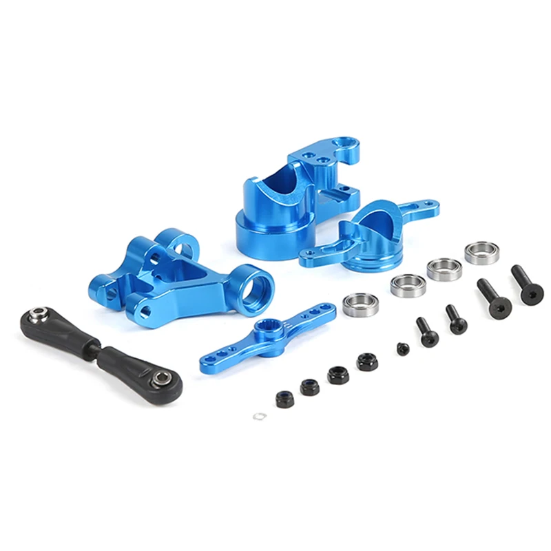 Aluminum Push-Pull Steering Wiper Arm Double Cog 15T 17T Kit For 1/5 Scale LOSI 5IVE-T Rovan LT And SLT