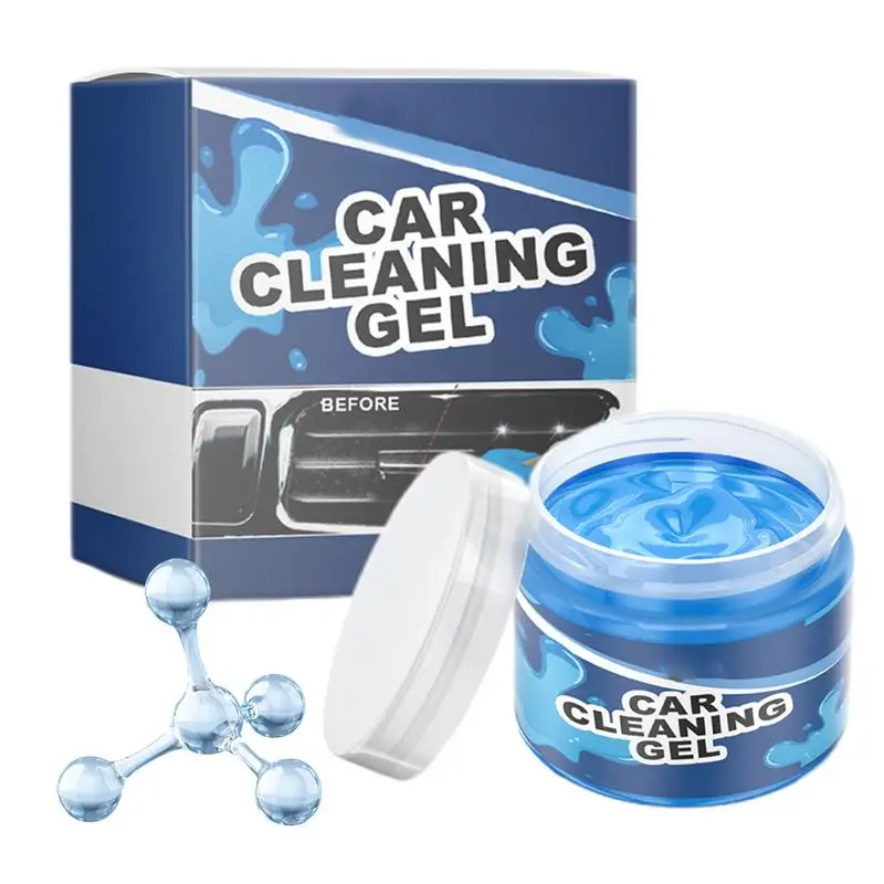 

Car Detail Cleaner Tool Large Capacity Car Interior Crevice Automotive Cleaning Gel Soft Air Vent Cleaning Slime Reusable Detail