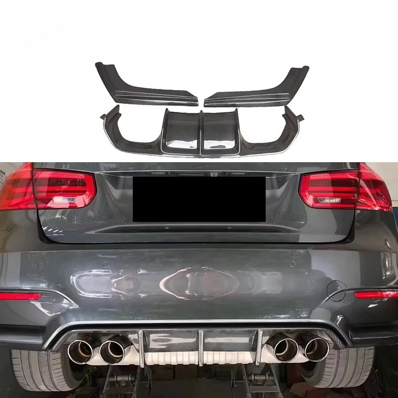 

FOR BMWS M3 F80 M4 F82 Carbon Fiber Diffuser Bumper Rear Lip MP Style Bumper Kit BMWS M3 M4 Modification and Upgrade Body Kit