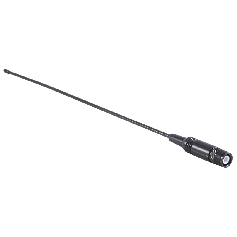 

38Cm 771 Flexible Antenna BNC Head UV Dual Section Q9 Bayonet For IC-V8 IC-V82 IC-V85 Walkie-Talkie Easy Install