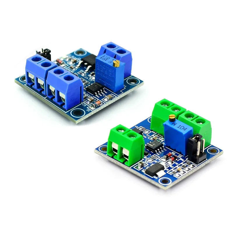 PWM to Voltage Converter Module 0%-100% to 0-10V for PLC MCU Digital to Analog Signal PWM Adjustabl Converter Power Module